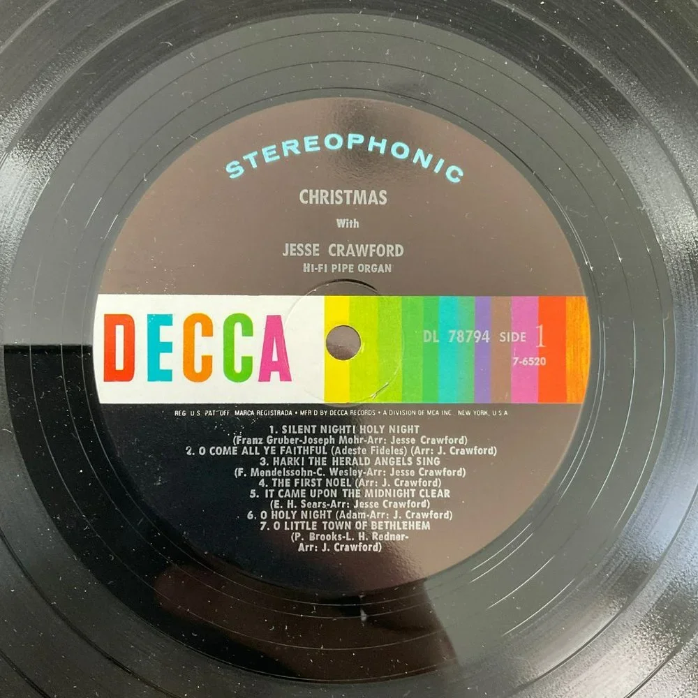 Jesse Crawford: Christmas Vintage Vinyl Record - Picture 6 of 9